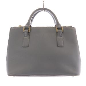 TORY BURCH 2WAYバッグ ハンドバッグ ショルダーバッグ レザー 水色 ブルー