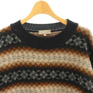 MARGARET HOWELL フェアアイルニットセーター 総柄 長袖 M マルチカラー