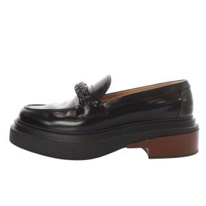 TOD'S LEATHER LOAFERS WITH BRAIDED DETAIL AND HEEL