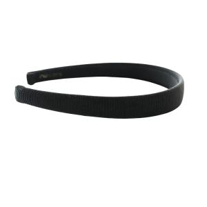 Salvatore Ferragamo ヴァラ カチューシャ 髪留め ヘアアクセサリー 黒 ブラック /AQ OS OH