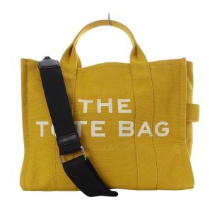 THE トートバッグ ショルダーバッグ 2way 斜め掛け キャンバス イエロー