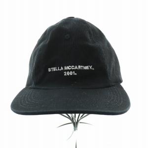STELLA McCARTNEY ロゴキャップ 帽子 57cm 黒 ブラック 570194WP0023 /BB OF
