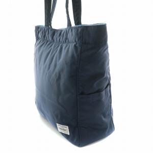 PORTER 吉田カバン CREAM TOTE BAG クリームトートバッグ ハンドバッグ ナイロン ロゴ 紺 ネイビー 549-06548