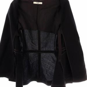 SHE Tokyo Billie ノーカラージャケット ウール 1 ブラック