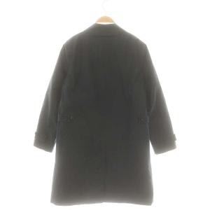 MHL. FINE TOUGH ダウンライナー付きステンカラーコート アウター ロング 1 ネイビー /DO OS