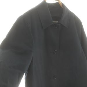 MHL. FINE TOUGH ダウンライナー付きステンカラーコート アウター ロング 1 ネイビー /DO OS