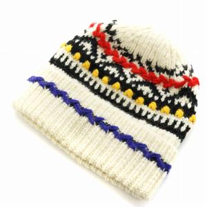 ISABEL MARANT GAEL-KNITTEED BEANI ニットキャップ ニット帽 ビーニー 帽子 ベージュ 黒 ブラック