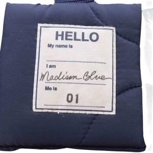MADISONBLUE CORSAGE QUILTING コサージュ フラワー チャーム ショッパー キルティング ナイロン バイカラー 01 S