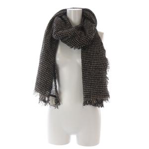 Faliero Sarti ストール マフラー ブラック