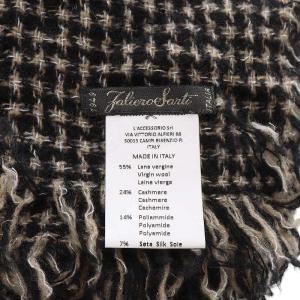 Faliero Sarti ストール マフラー ブラック