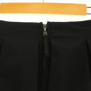 FOXEY NEW YORK 24902 バルーンスカート フレアスカート 膝丈 40 ブラック