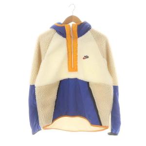 FLEE HE ハーフジップフーディウィンジャケット ボア M マルチカラー BV3767-133