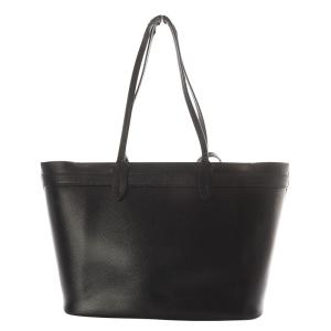 Salvatore Ferragamo トートバッグ ショルダーバッグ ヴァラ リボンモチーフ レザー ポーチ付き ブラック