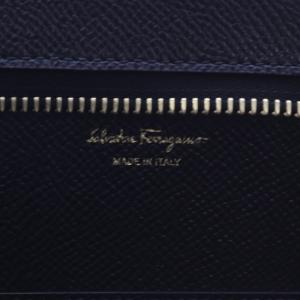 Salvatore Ferragamo トートバッグ ショルダーバッグ ヴァラ リボンモチーフ レザー ポーチ付き ブラック