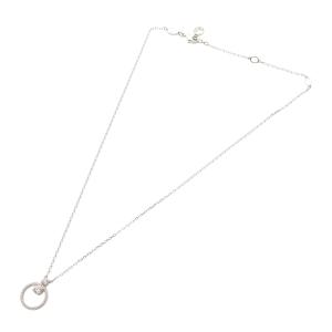 <未使用>constella Swarovski ネックレス　シルバー SWAROVSKI ネックレス 「公式」「スワロフスキー」Constella Y字