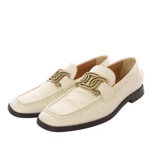 TOD'S ホワイト ドライビングシューズ　37 トッズ ドライビングシューズ ホワイト 37 - メルカリ