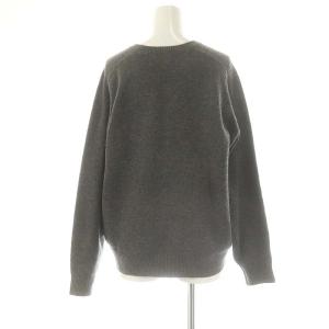 IENA 24AW SUPER180 クルーネックプルオーバー ニット セーター ウール グレー /MI OS SH