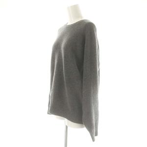 IENA 24AW SUPER180 クルーネックプルオーバー ニット セーター ウール グレー /MI OS SH
