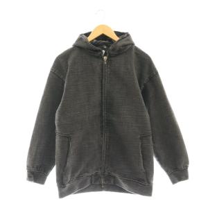 ex.heavy zip hoodie ジャケット パーカー ブルゾン S ブラック /ES OS SH