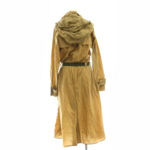ISABEL MARANT ナイロン スプリングロングコート ポンチョ 羽織り 36 カーキ /KO OS SH