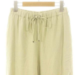 Diagram GRACE CONTINENTAL リネンミックスイージーパンツ ワイドパンツ 36 ライトグリーン /DF OS