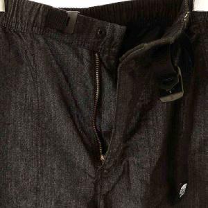 THE NORTH FACE DENIM FIELD PANT ナイロン デニム フィール パンツ S ダークグレー NB82136