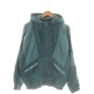 ナイロンジャケット ジップアップ S ブルーグリーン A02205-J-PACKAR-0QBBG /DO
