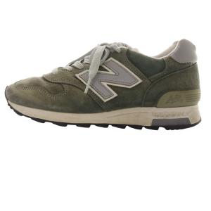 USA製 スニーカー 23.5cm カーキ M1400MG