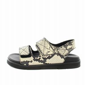 PELLICO サニー SUNNY サラ SALAパイソンベルクロサンダル コンフォートサンダル レザー 36 23.0-23.5cm