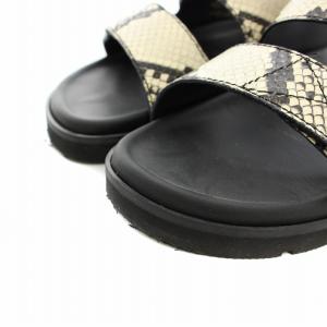 PELLICO サニー SUNNY サラ SALAパイソンベルクロサンダル コンフォートサンダル レザー 36 23.0-23.5cm