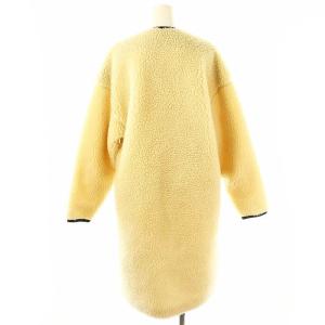 HYKE FAUX SHEARLING COATボア コート 1 アイボリー 17175