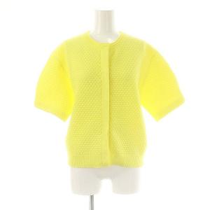 24SS POPCORN KNIT CARDIGAN カーディガン ニット 半袖 38 ? /HK OS