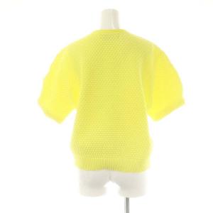 heliopole 24SS POPCORN KNIT CARDIGAN カーディガン ニット 半袖 38 ? /HK OS