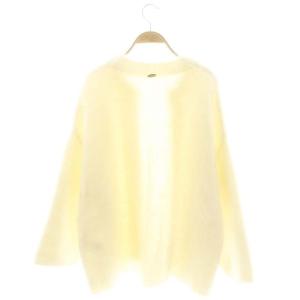 MUSE de Deuxieme Classe 23AW PORTMIX クルーネックカーディガン モヘヤ アイボリー
