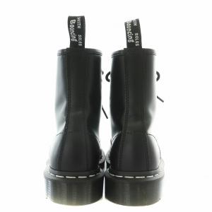 Dr.Martens 8ホール ホワイトステッチ ショートブーツ レースアップ US6 黒 ブラック 1460