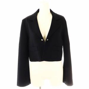 Knit Jacket 38 ブラック