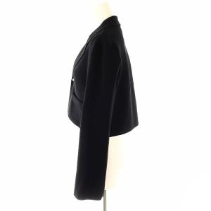 FOXEY NEW YORK Knit Jacket 38 ブラック