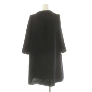 FOXEY セレモニー コート 38 ブラック 32885