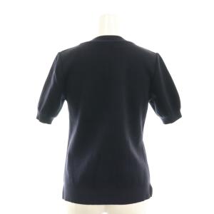 FOXEY KNIT TOP NEROLIA ニットカットソー 38 ネイビー