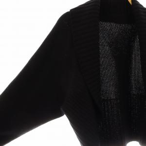 FOXEY クレセント ニットカーディガン カシミヤ ブラック