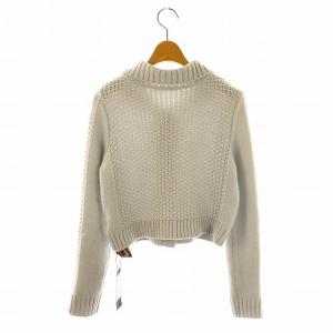 FOXEY カーディガン カシミヤ 38 グレー