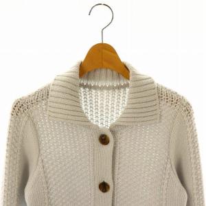 FOXEY カーディガン カシミヤ 38 グレー
