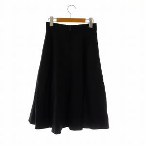 FOXEY BOUTIQUE 40867 Skirt Rhythm Flare フレアスカート 38 黒 /MI OS