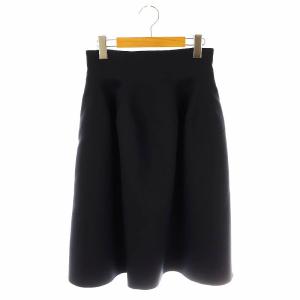 High-Hip Skirt スカート ロング ミモレ フレア 38 ネイビー 06586 /DO OS