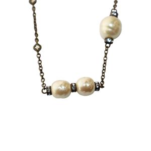 FOXEY パールモチーフロングネックレス