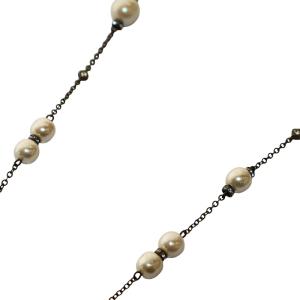 FOXEY パールモチーフロングネックレス