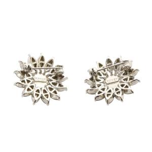 FOXEY Brooch Gemini Flower ブローチ セット シルバー色 41834