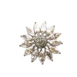 FOXEY Brooch Gemini Flower ブローチ セット シルバー色 41834