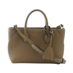 ミア トートバッグ 22 ボッタラート 2WAY シュリンクカーフレザー ブラウン