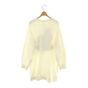 gelato pique 24AW ベビモコラビットジャガードワンピース ルームウェア パジャマ オフホワイト /KO OS